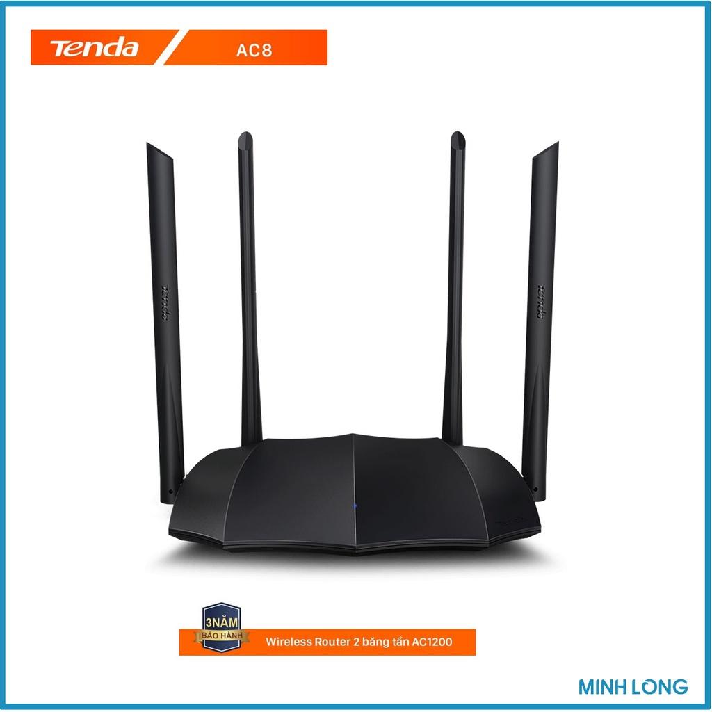 Thiết bị phát Wifi AC8 Chuẩn AC 1200Mbps - Hàng Chính Hãng