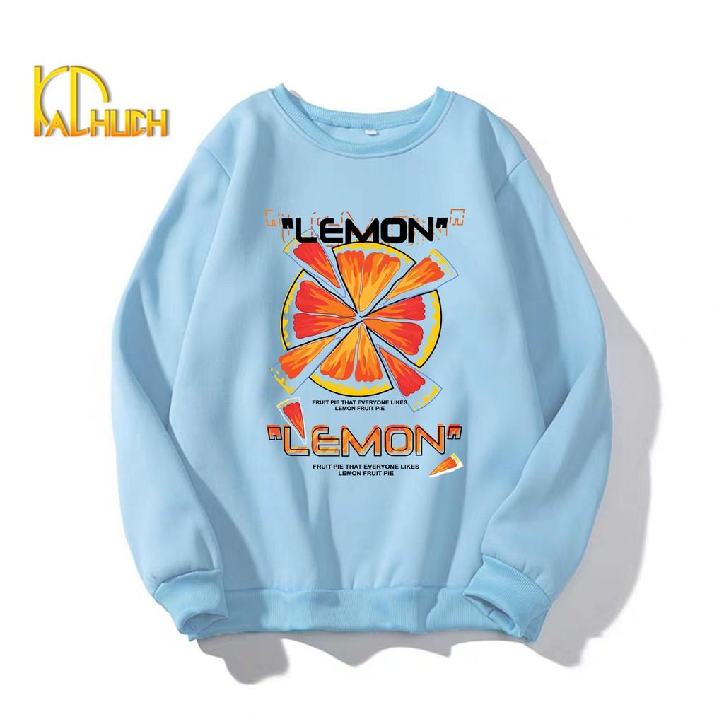 ÁO SWEATER NỮ IN LEMON