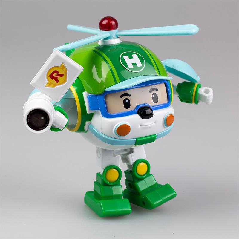 Đồ Chơi Robot Biến Hình Máy Bay Cứu Hộ Helly Có Chạy Trớn &amp; Ánh Sáng ROBOCAR POLI 83096