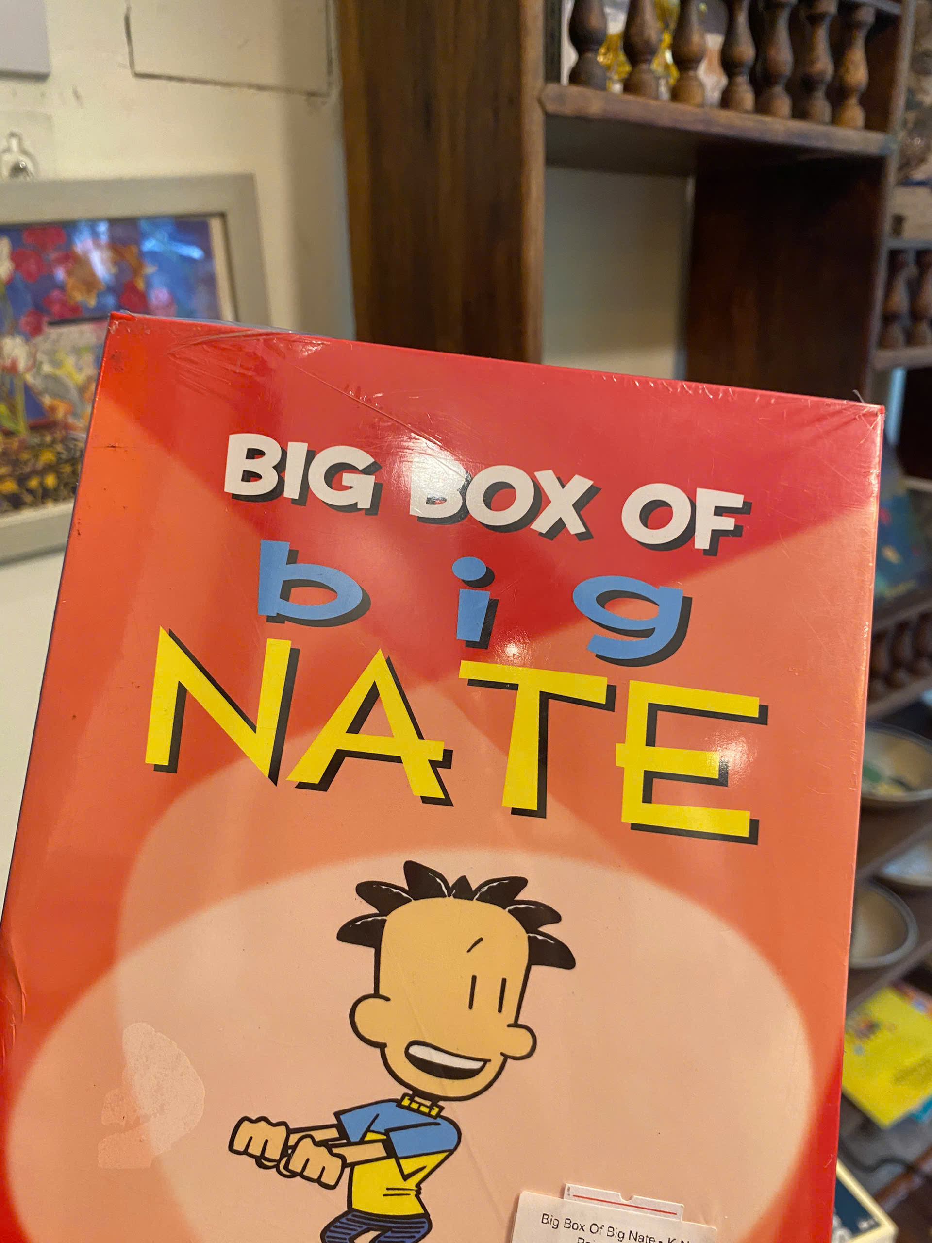 Sách - Big Box of Big Nate: Big Nate Box Set Volume 1-4 by Lincoln Peirce | English Children Book