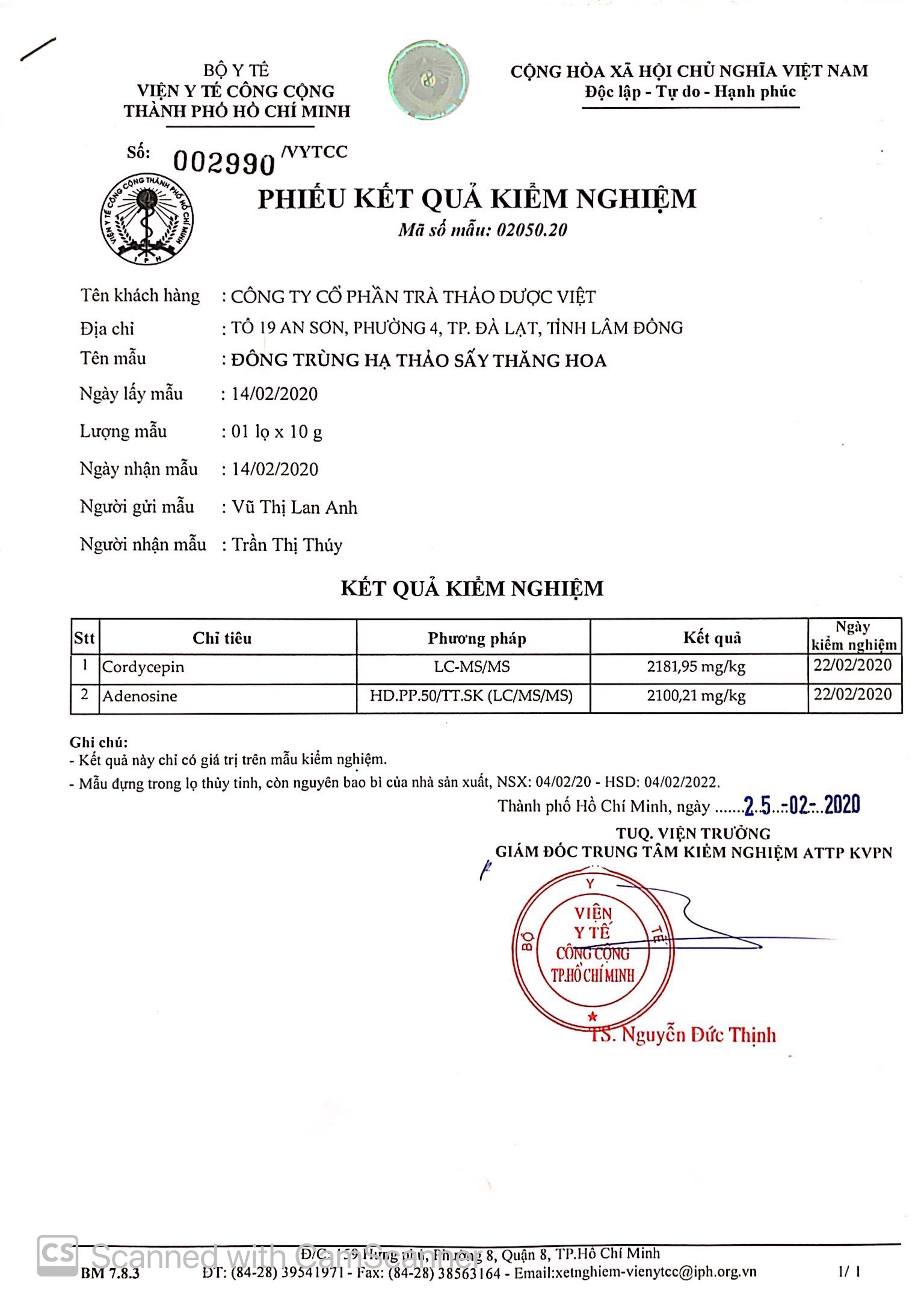 Đông trùng hạ thảo sấy thăng hoa hũ 10g tăng cường sức khỏe sức đề kháng