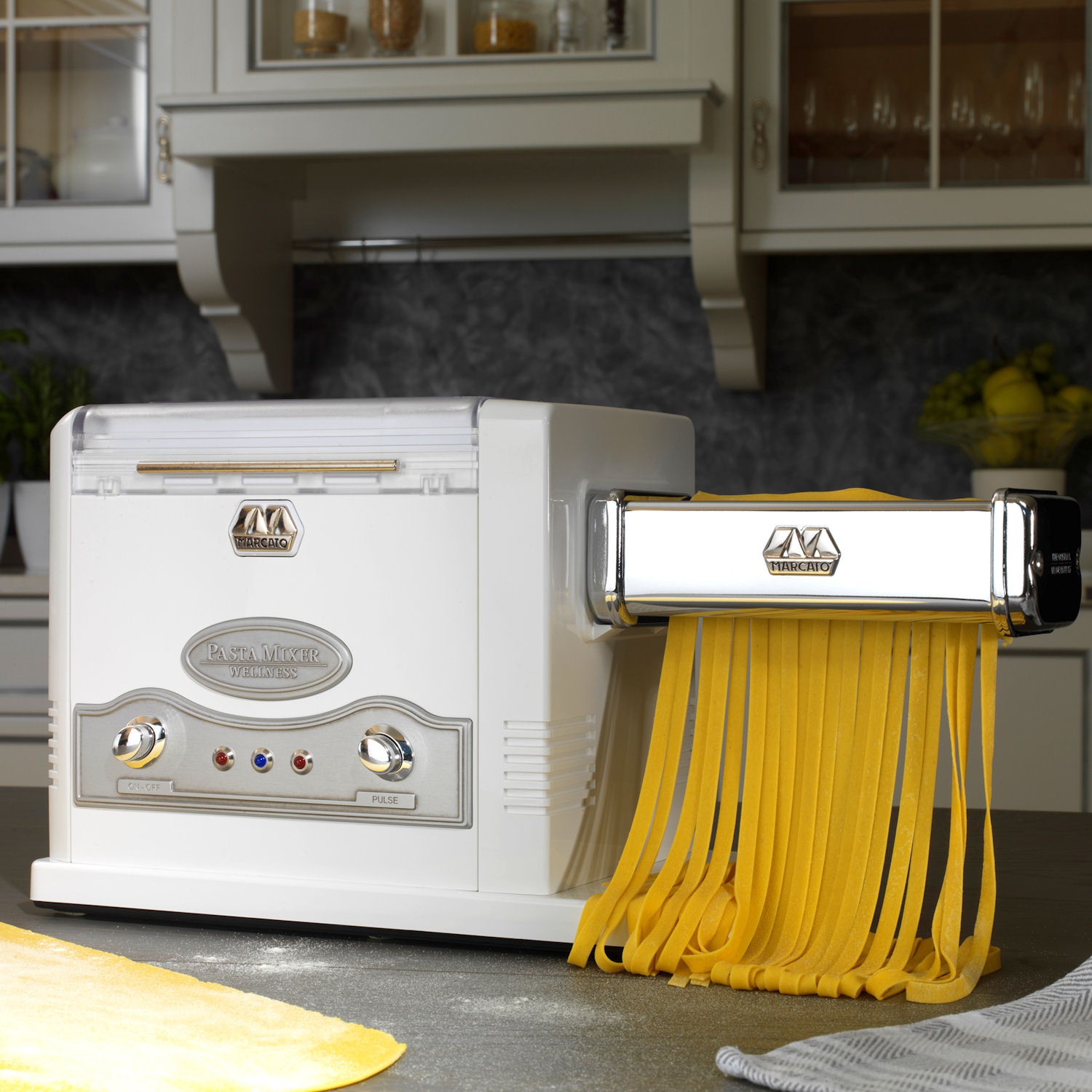 Máy Trộn Bột Và Cắt Mì Ý Marcato Pasta Fresca Xuất xứ Ý