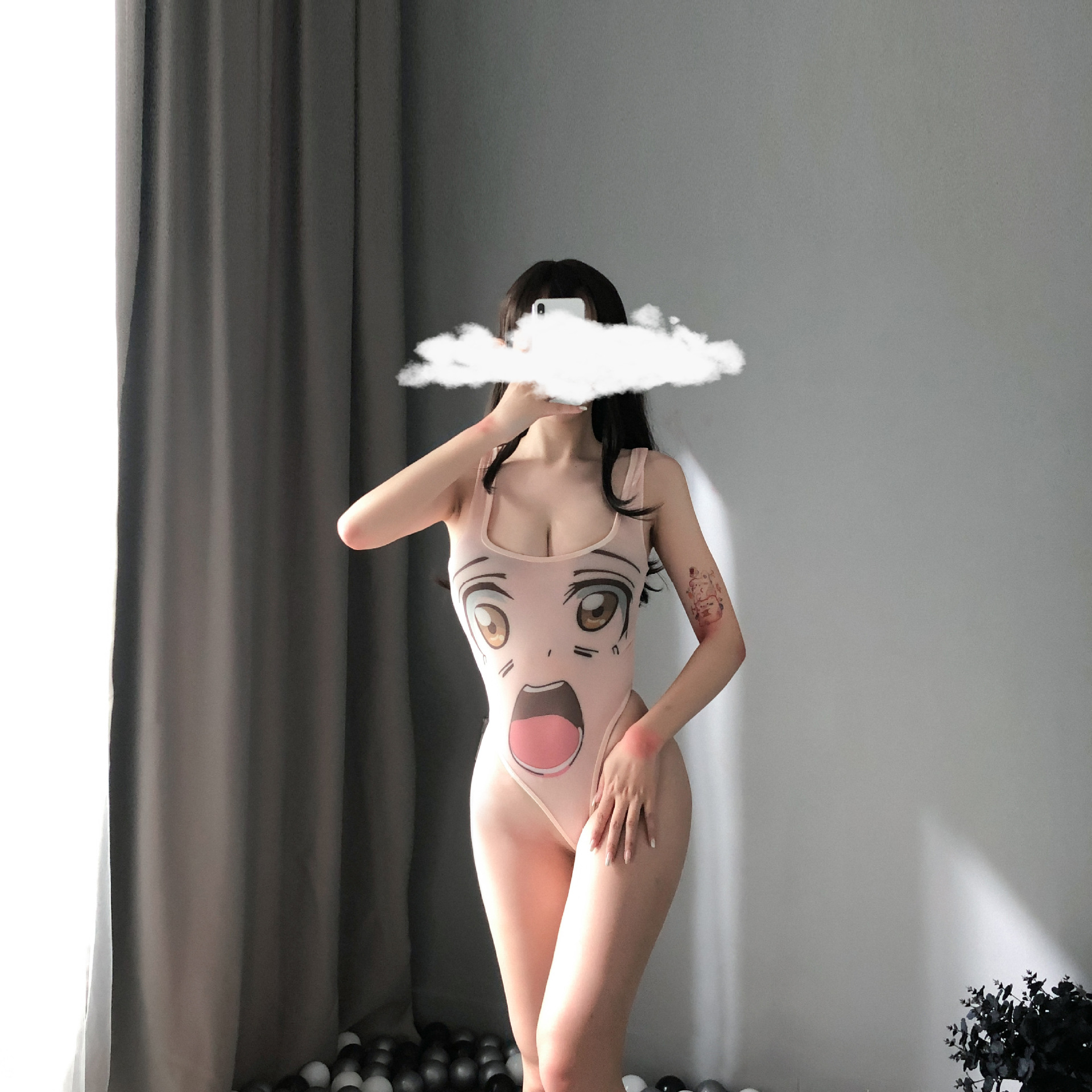 Đồ ngủ Sexy Bodysuit Cosplay Pikachu quyến rũ gợi cảm