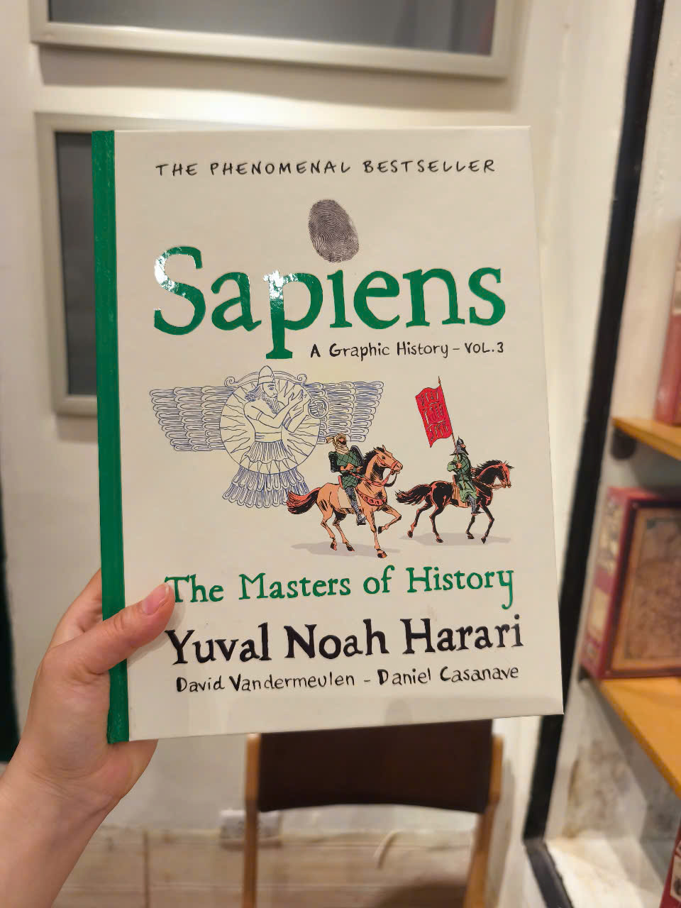 Sách - Sapiens A Graphic History, Volume 3: The Masters of History (SAPIENS: A GRAPHIC HISTORY, 3) by Yuval Noah Harari