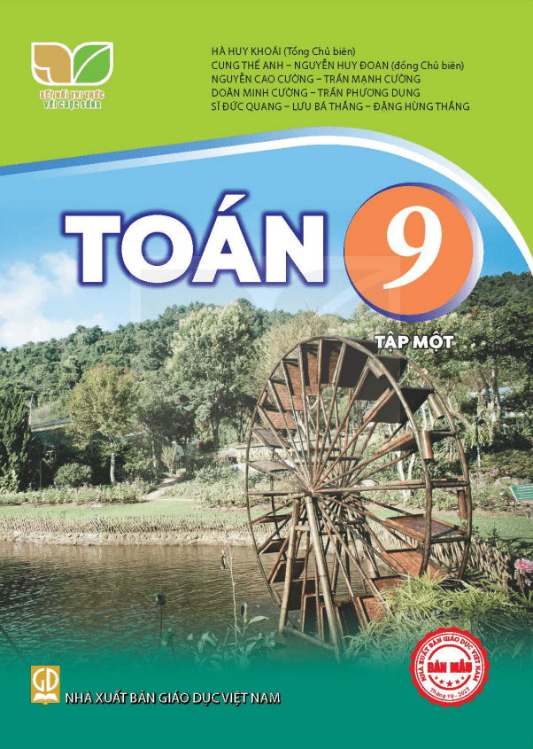 Sách giáo khoa Toán 9- Tập một- Kết Nối Tri Thức Với Cuộc Sống (Kèm Nilon bọc Sách)