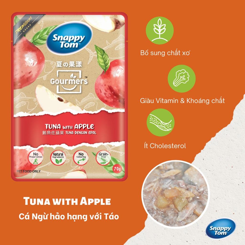 Pate SNAPPY TOM Trái Cây Cao Cấp 70gr Cho Mèo