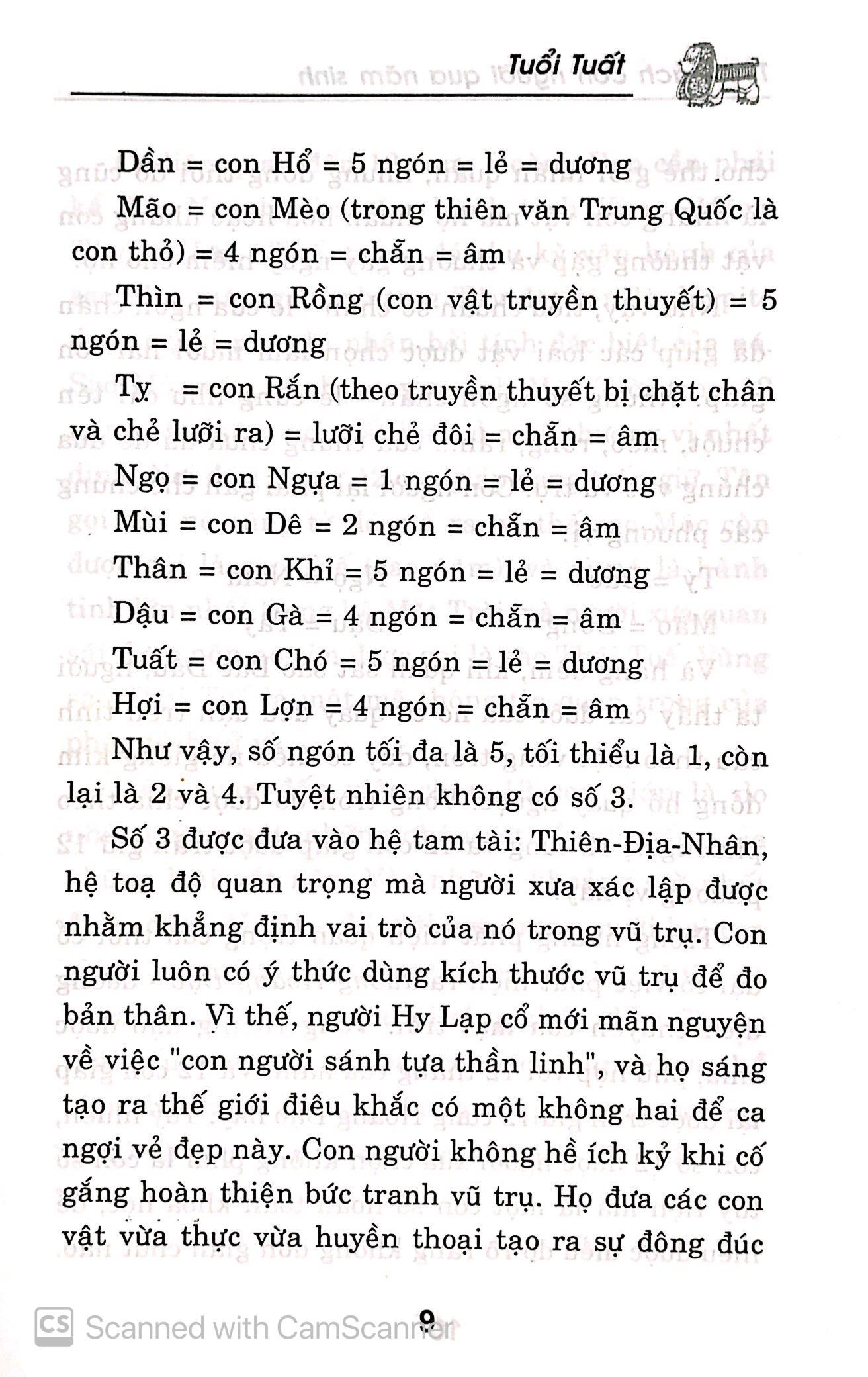 Sách Tính Cách Con Người Qua Năm Sinh - Tuổi Tuất