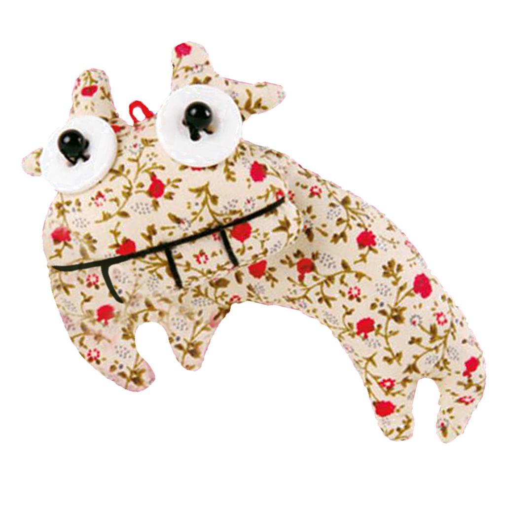 Stuffed Colorful Cow Making Kit Toy Material Package for Needlework Supplies