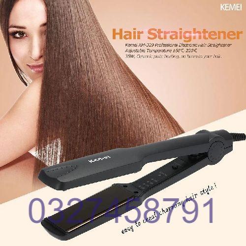 Máy Là Tóc,Máy Ép Duỗi Tóc Thẳng 4 Mức Chỉnh Nhiệt - Tạo Kiểu,Làm Đẹp, Là Thẳng Tóc