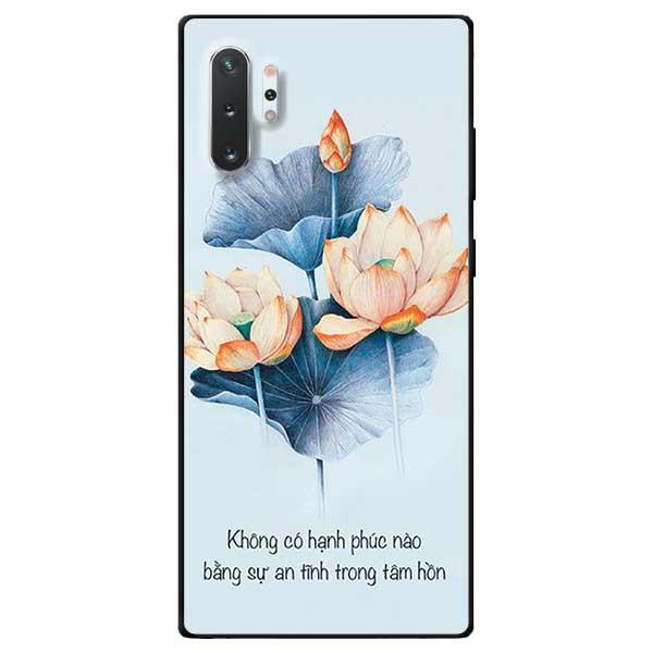 Ốp lưng dành cho Samsung Note 10 / Note 10 Plus - Hạnh Phúc