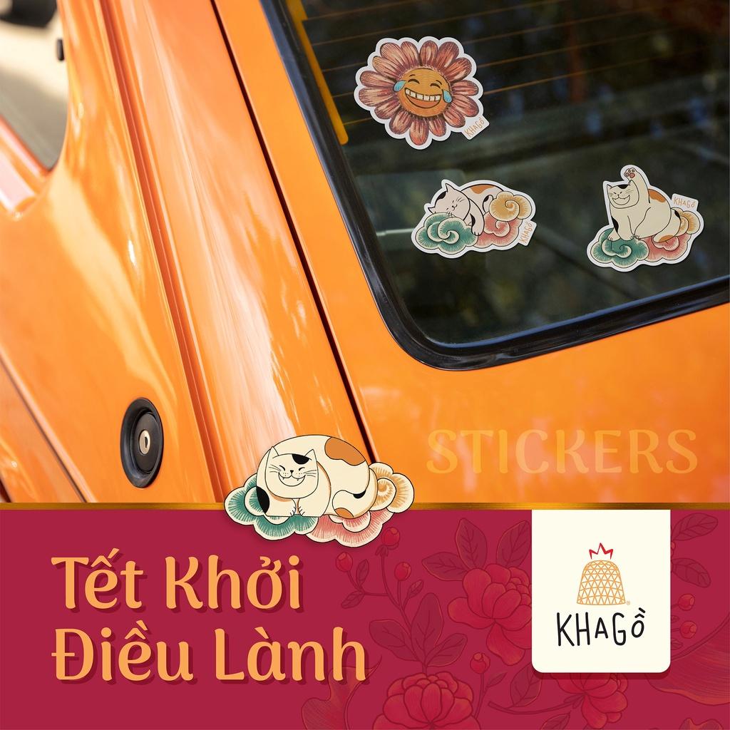 Sticker Tết 2023 |  Bộ Decal Dán Tết 2023 | Kha Gồ