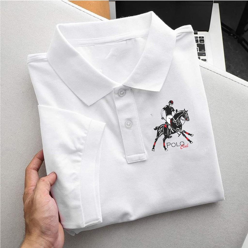 Hình ảnh Áo polo nam , cổ dệt bo len ,áo thun nam có cổ tay ngắn thanh lịch POLO-26 - Soha Clothing