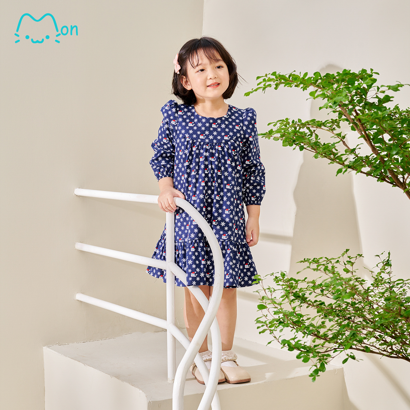 Váy bé gái mùa hè, váy bé gái xuân hè cao cấp chất cotton nhẹ mát, cho bé 2,3,4,5,6 tuổi MonBabies VDG22w05