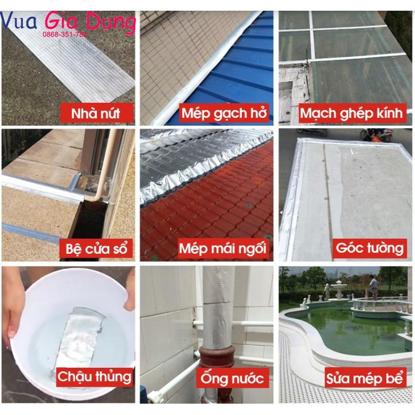 Băng Keo SIÊU DÍNH trên mọi bề mặt, chống thấm nước Nhật Bản khổ 5cm, 10cm x 5 mét