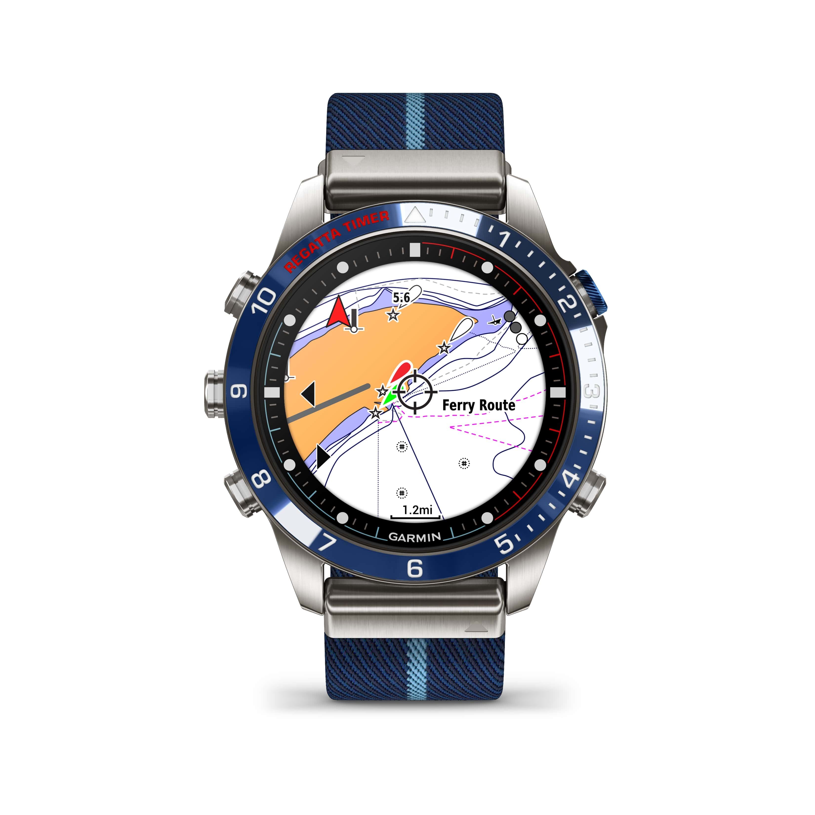 Đồng hồ thông minh cao cấp Garmin MARQ Captain (Gen 2) - Hàng chính hãng