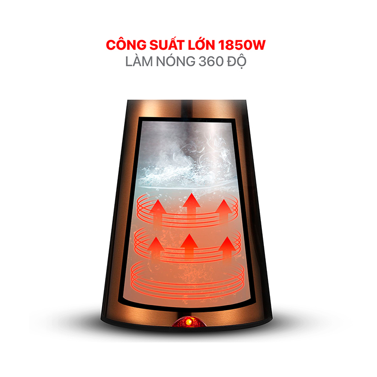 Ấm đun nước siêu tốc Elmich KEE-1779OL 1.7 Lít - Hàng Chính Hãng