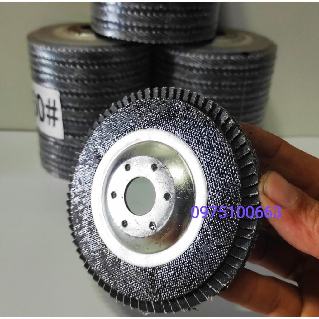 Nhám xếp xanh chuyên inox-nhám xếp-đá drap