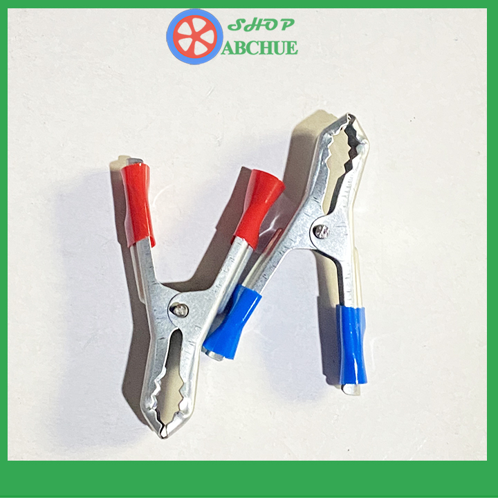 Kẹp bình ắc quy , Đầu kẹp acquy, kẹp cá sấu loại trung