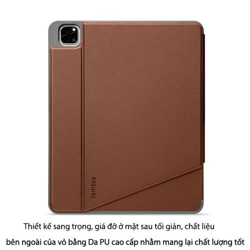 BAO DA BẢO VỆ DÀNH CHO IPAD PRO 12.9-INCH TOMTOC TRI-MODE CASE - HÀNG CHÍNH HÃNG