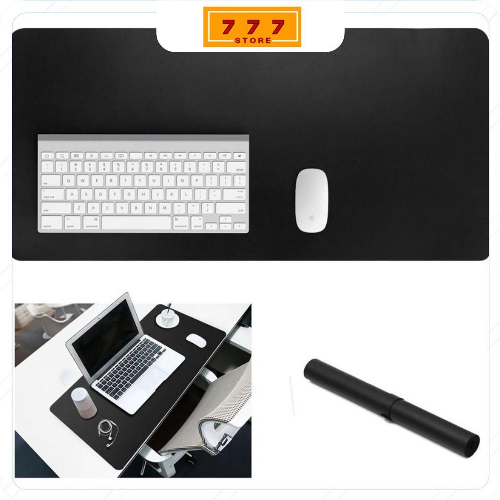 Thảm Da Trải Bàn Làm Việc Deskpad Da PU size Lớn Kiêm Miếng Lót Chuột Máy Tính Cỡ Lớn.
