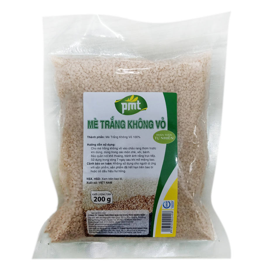 Mè Trắng Không Vỏ Phú Minh Tâm (200g)