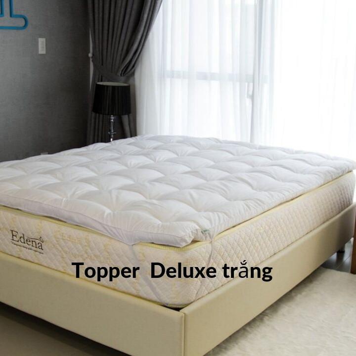 Topper Edena Deluxe Trắng Mang Chất Lượng Phòng Ngủ Của Khách Sạn 5 Sao Đến Với Gia Đình Bạn