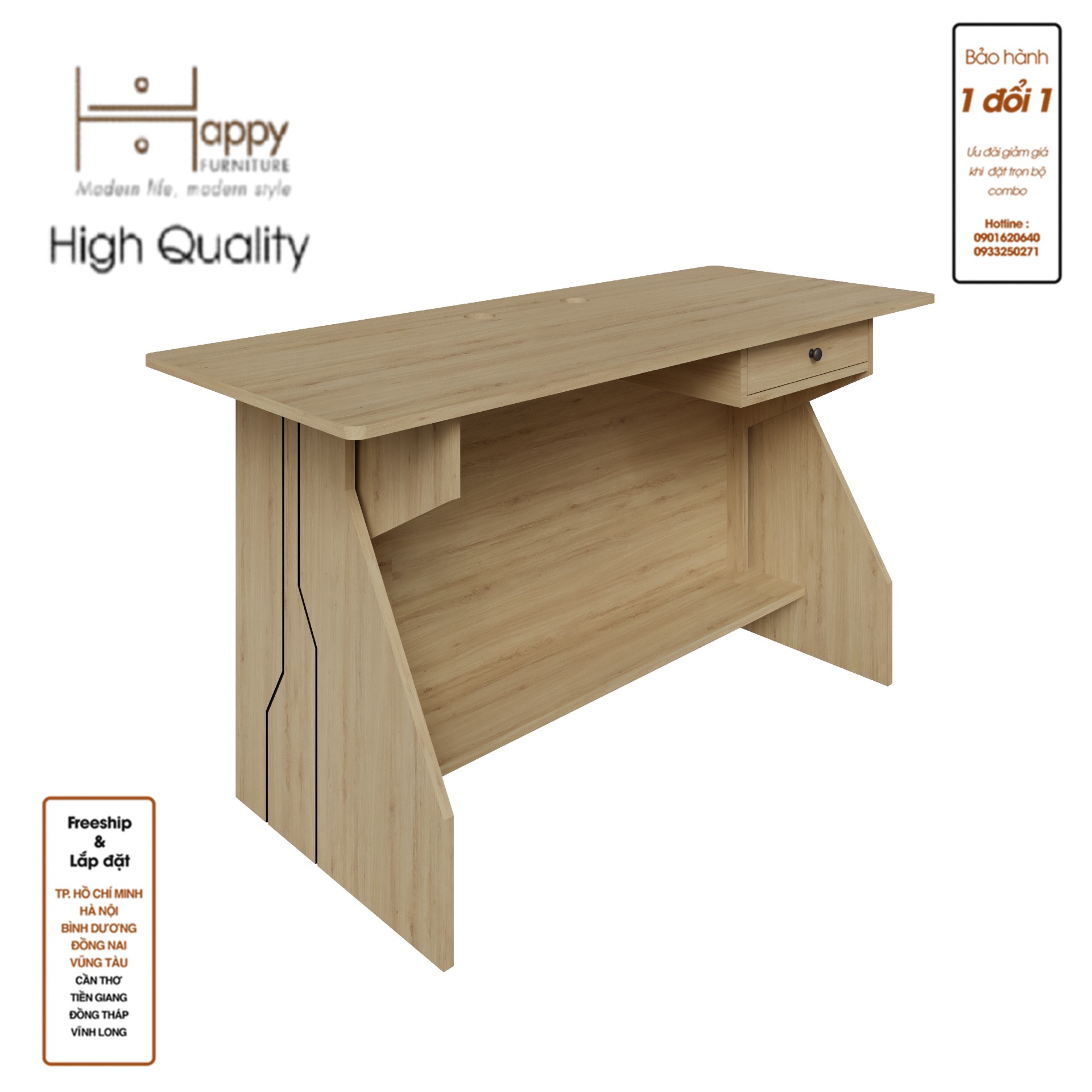 [Happy Home Furniture] HELI, Bàn nâng hạ size 1m2, 1m4 tự động tăng giảm chiều cao, BAN_E_007, BAN_E_008