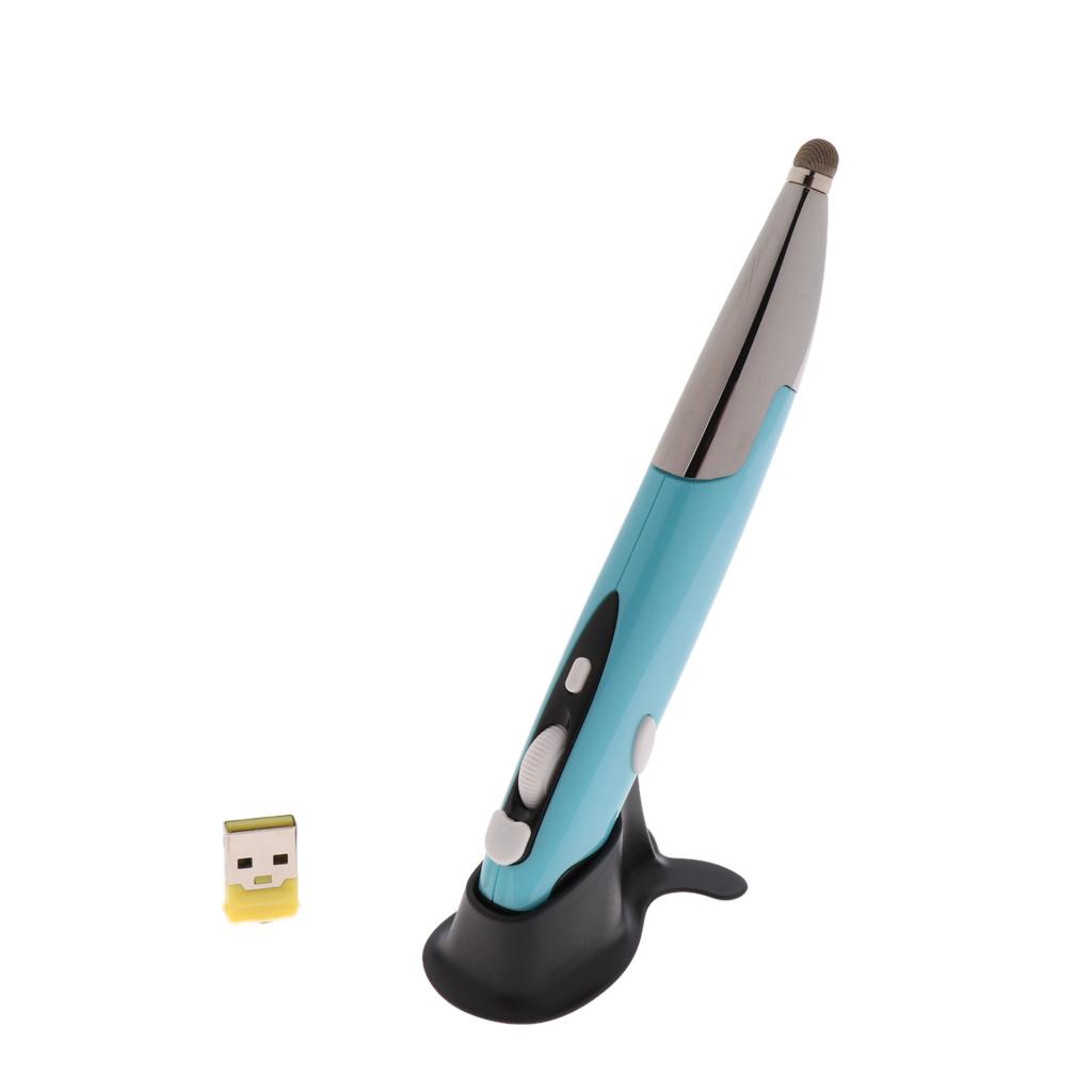 2.4G 3-Speed DPI Adjustable Wireless Pen Mouse For Laptop PC Smart Phone