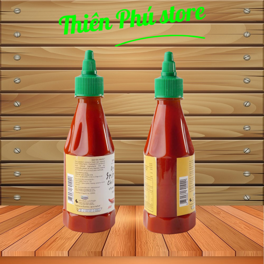 Tương Ớt Sriracha Hữu Cơ Lumlum 250g – Organic Sriracha Chilli Sauce