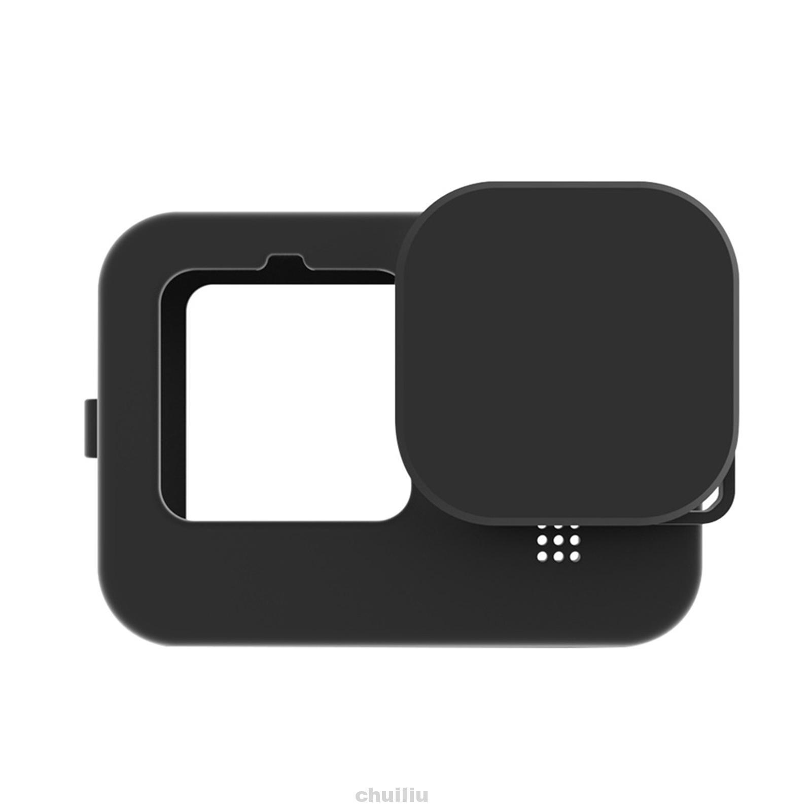 Vỏ Bảo Vệ Bằng Silicon Kèm Dây Đeo Cho Gopro9