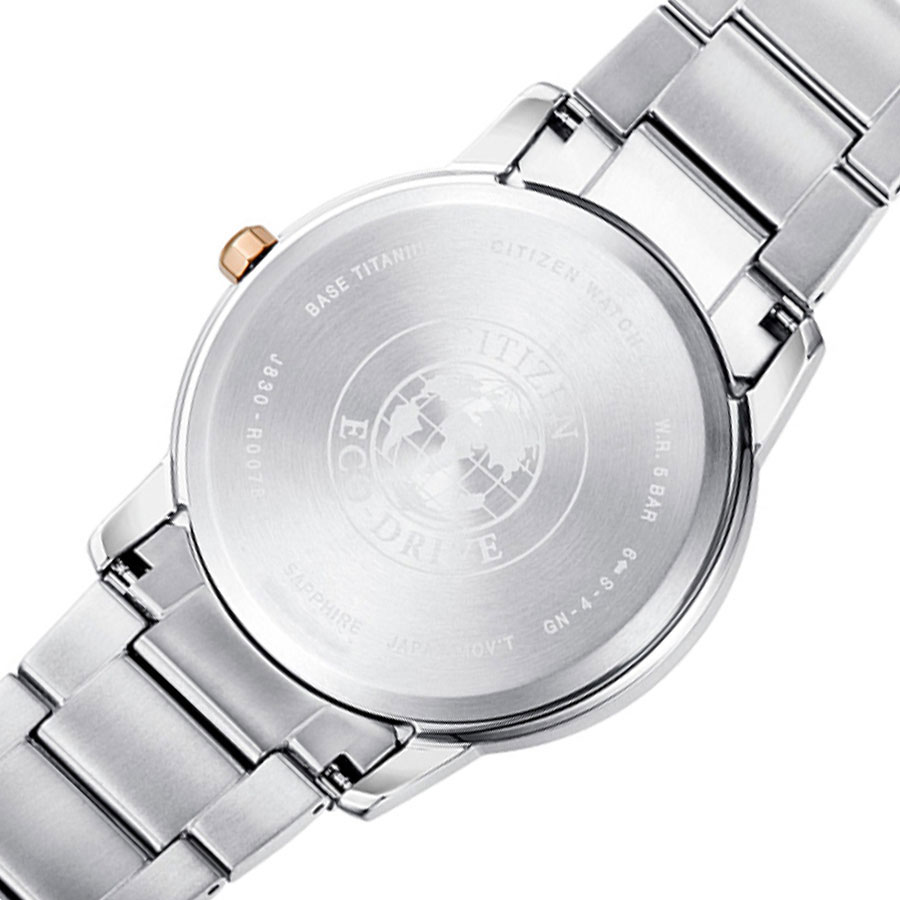 Đồng Hồ Nam Citizen Dây Titanium AW2024-81A - Mặt Trắng
