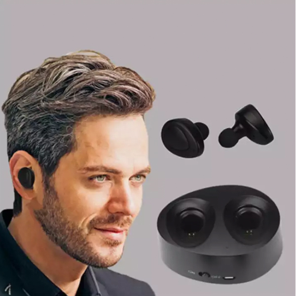 Tai Nghe Bluetooth  TWS-K2 Wireless Earbuds iOS/Android V4.1 - Có dock sạc