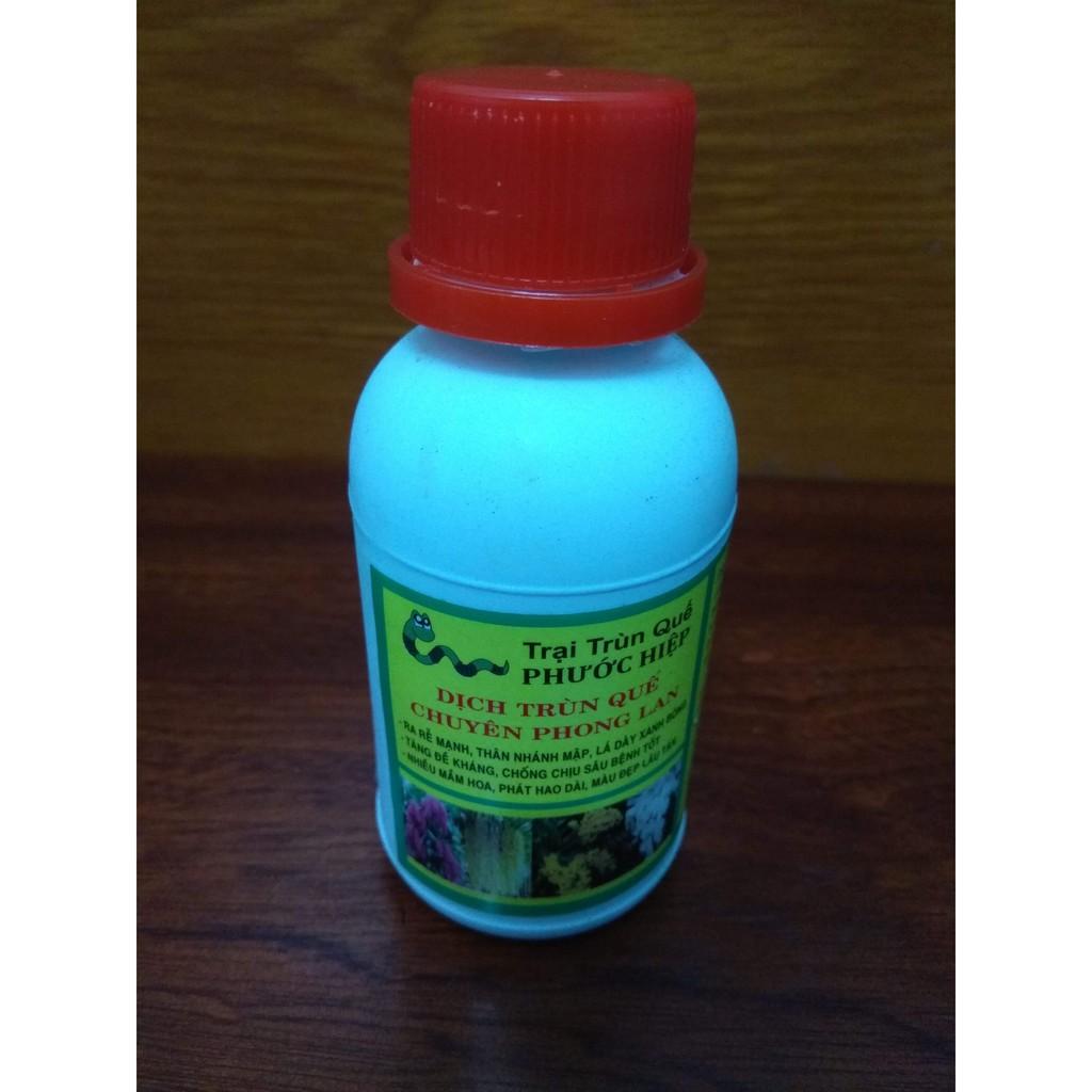 Dịch trùn quế chuyên dùng cho hoa phong lan - chai 105 ml