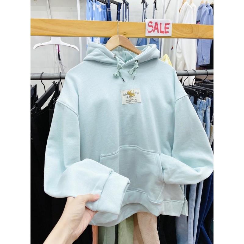 Áo Nỉ Hoodie Chui ABER logo thêu ulzzang unisex