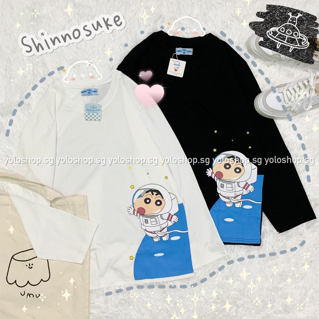 Áo Thun Tay Dài Unisex CUSHIN PHI HÀNH GIA Thu Đông