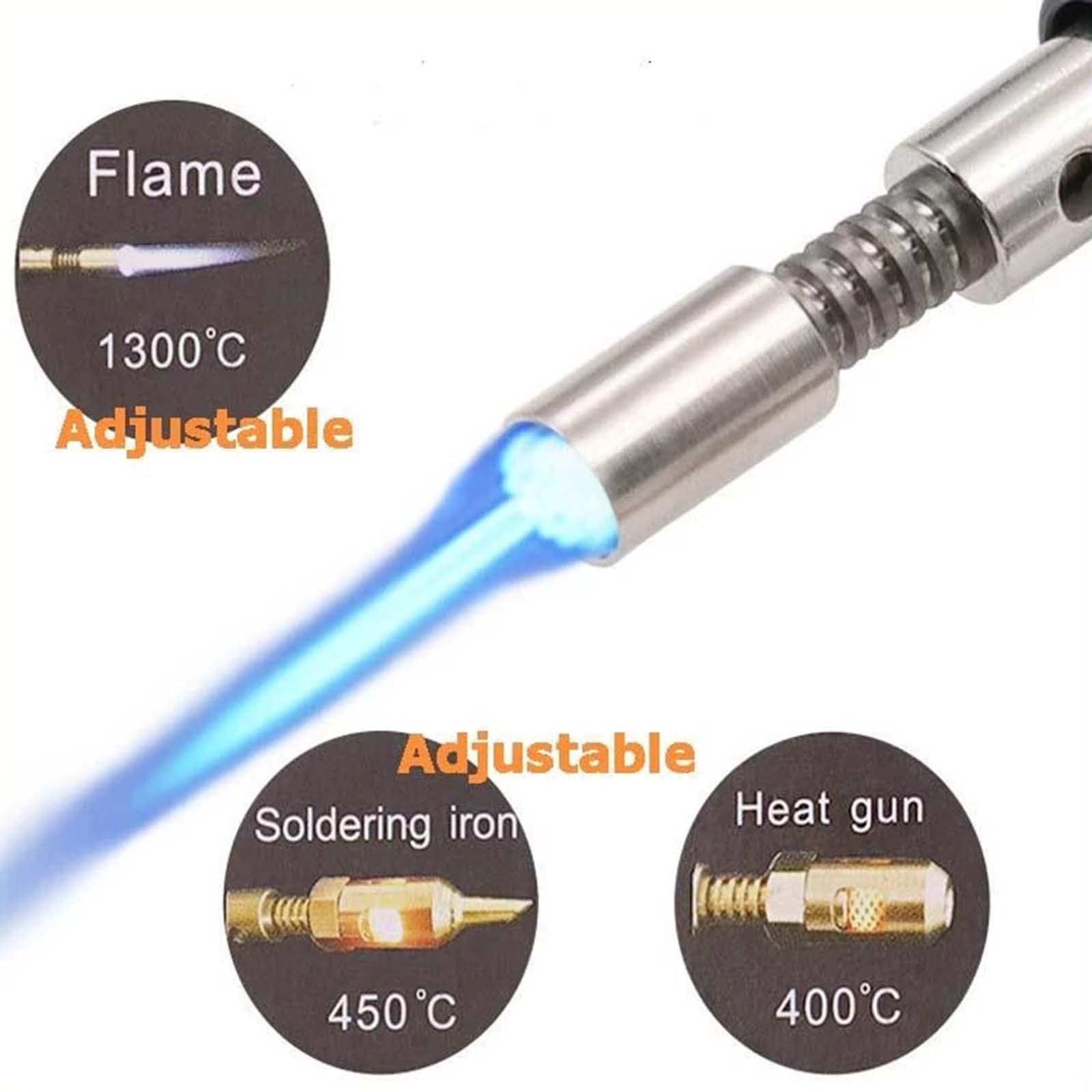 Portable Butane Soldering Iron Kit Welding Tool for Heat Shrinkable Tube