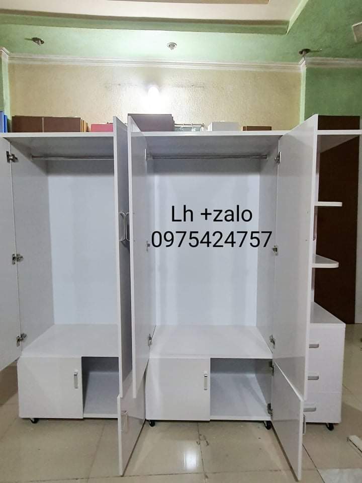 Tủ nhựa đài loan 4 cánh 1 kệ