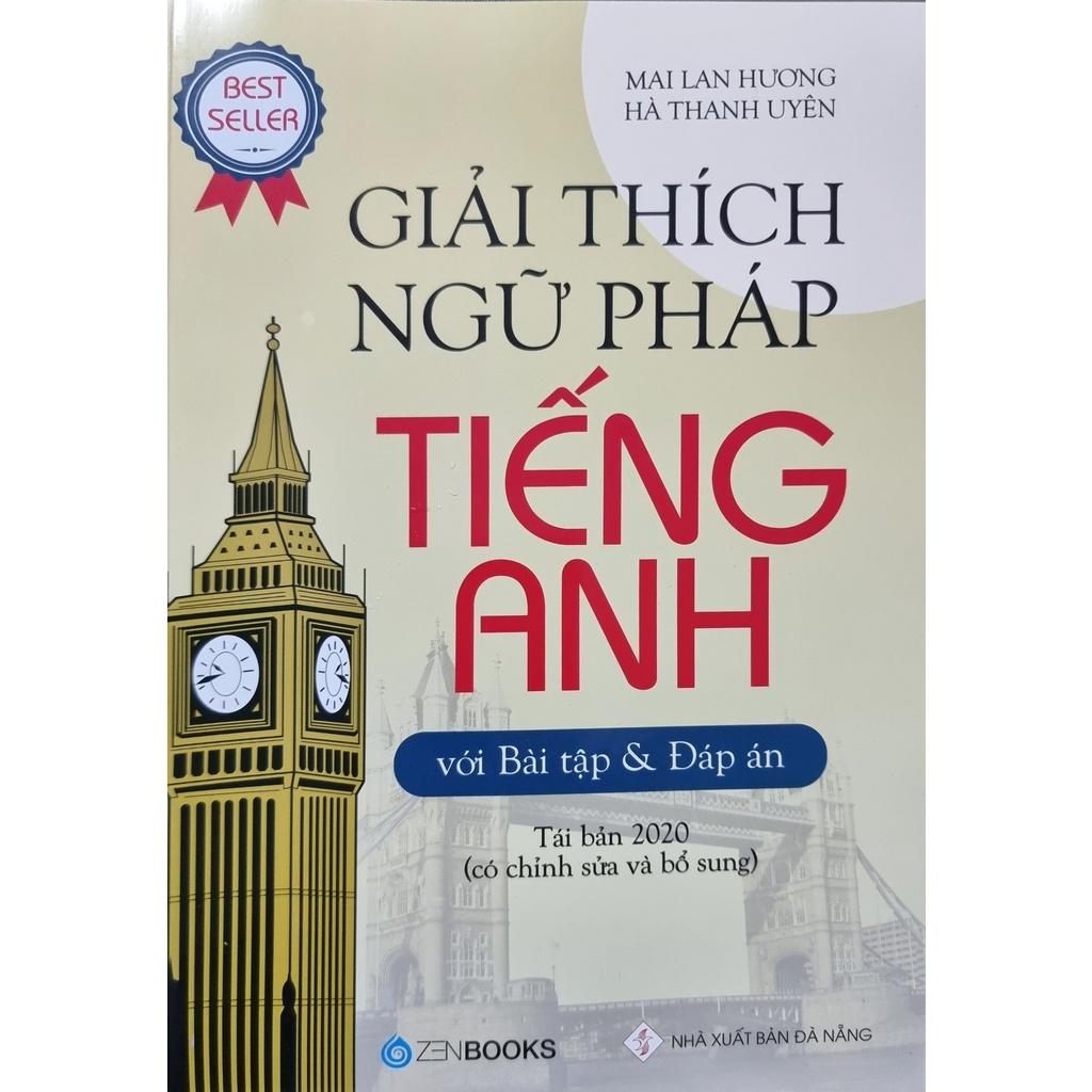 Sách - Combo 2 Cuốn: Mindmap English Vocabulary Từ Vựng Tiếng Anh Qua Sơ Đồ Tư Duy + Giải Thích Ngữ Pháp Tiếng Anh