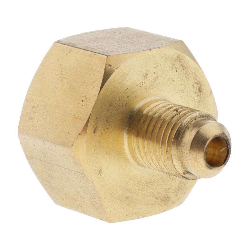 Solid Brass Air Conditioner Adapter Valve  Tank Adapter Fittings