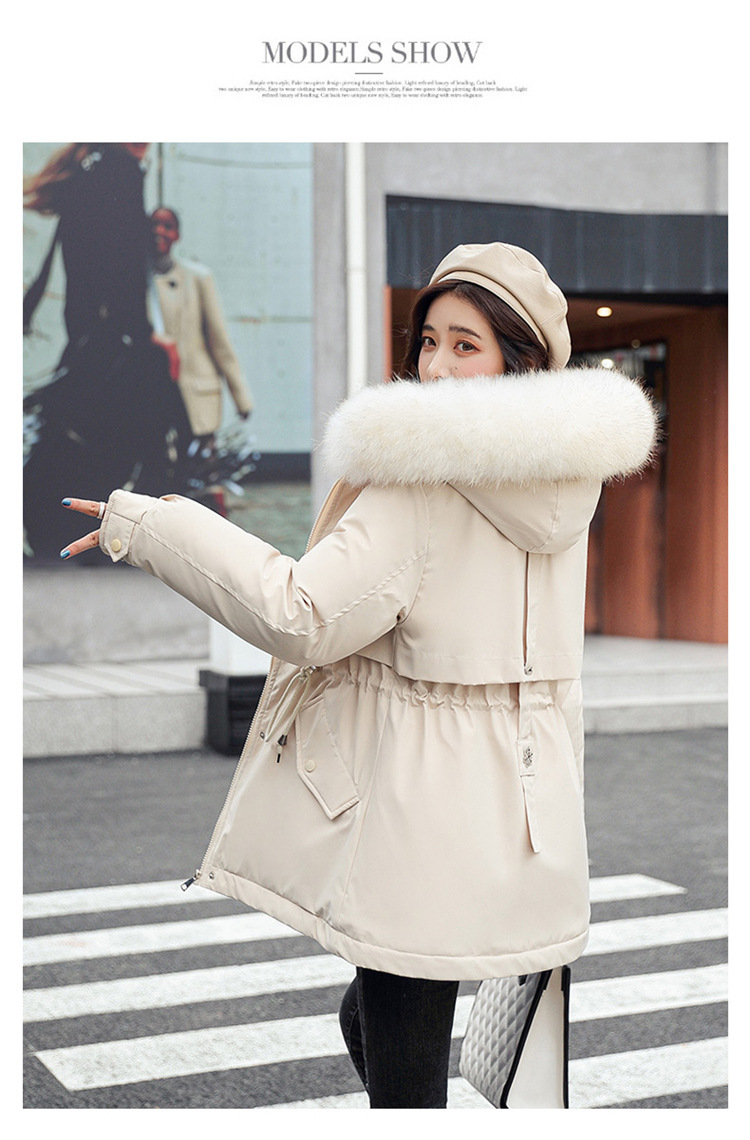 Áo khoác bông dày mùa đông phong cách Hàn Quốc mã A25-811 