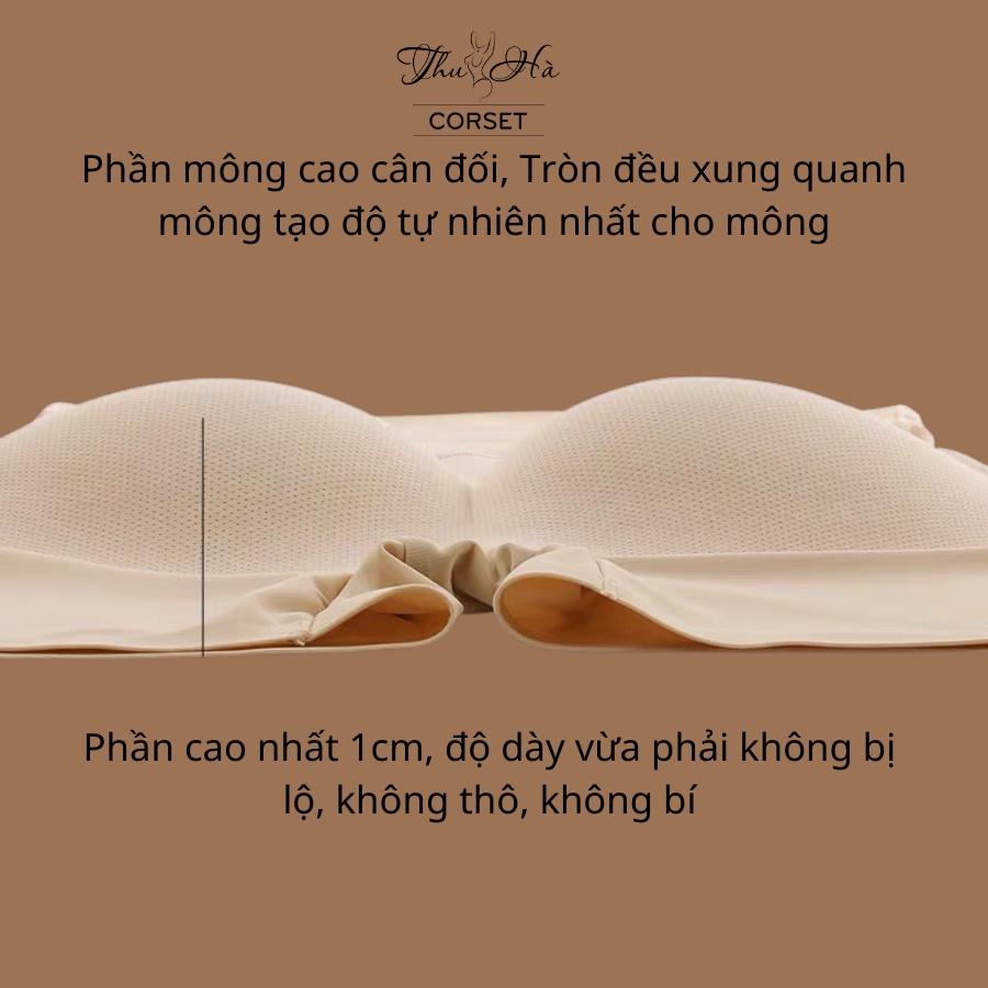 Quần độn mông su đúc, cạp cao gen bụng, mặc váy body, áo dài CAO CẤP