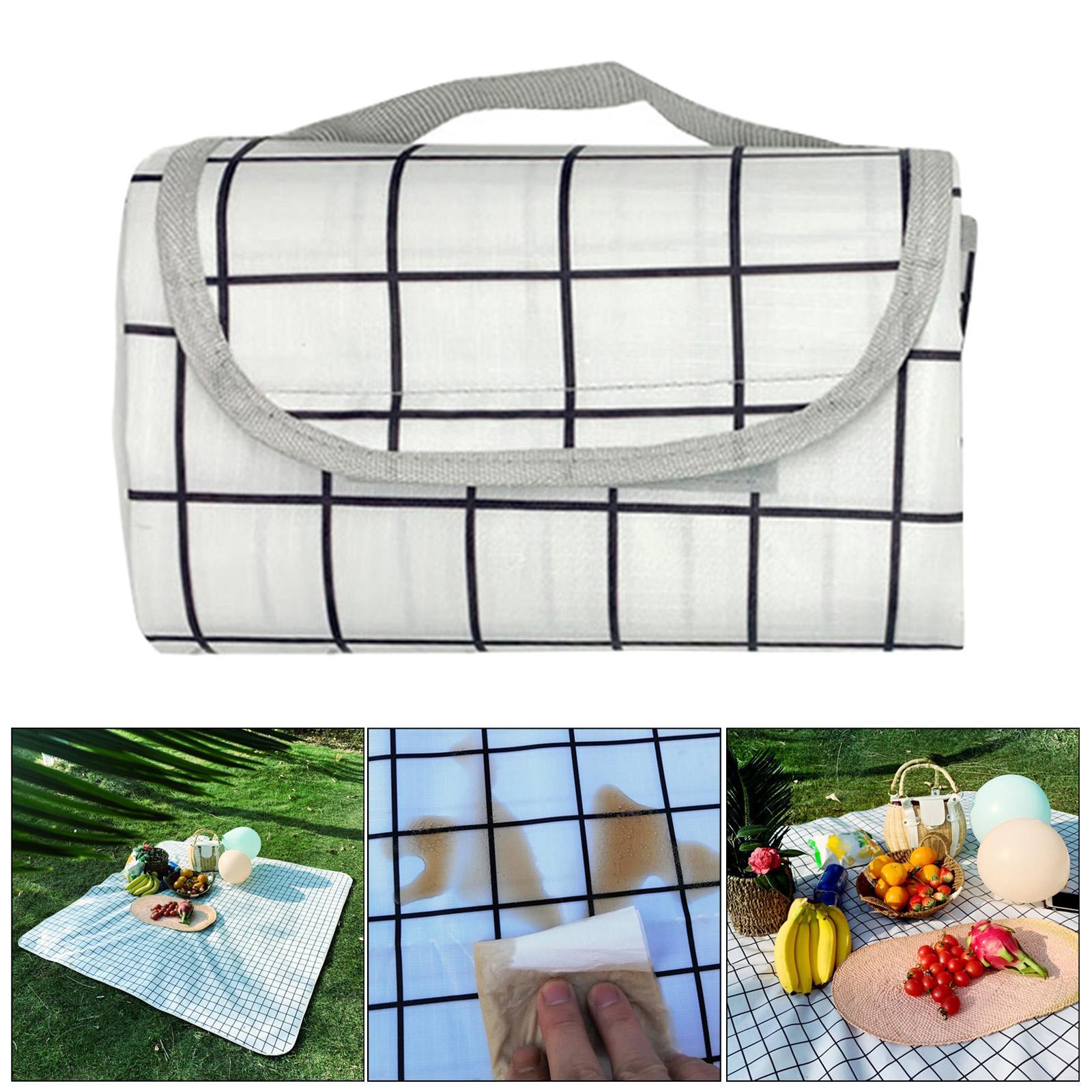 Outdoor & Picnic Blanket Extra Large Sand Proof and Waterproof Portable Beach Mat for Camping Hiking Festivals