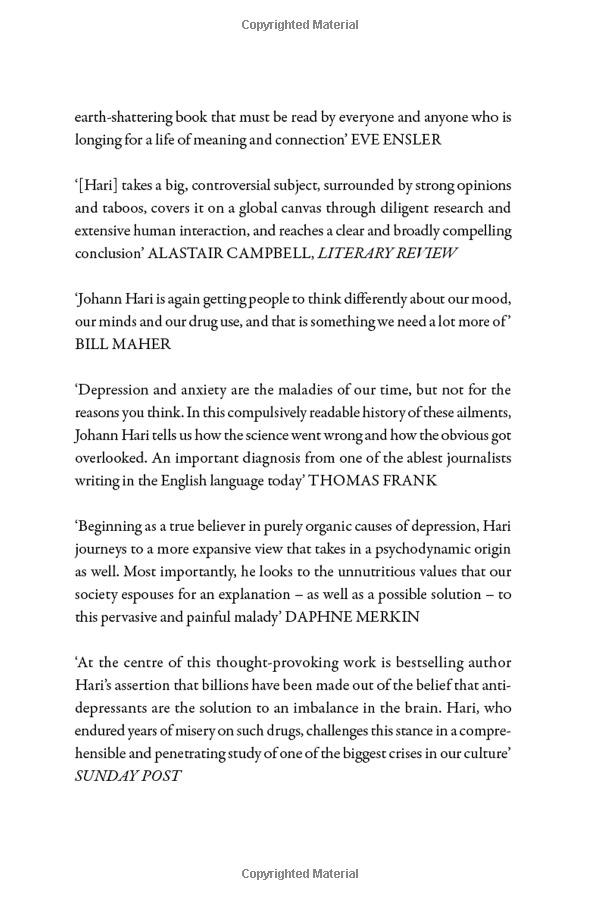 Sách ngoại văn: Lost Connections: Why You’re Depressed And How To Find Hope