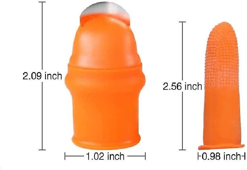 6 gói silicon ngón tay cái công cụ thu hoạch ngón tay con dao thu hoạch dao