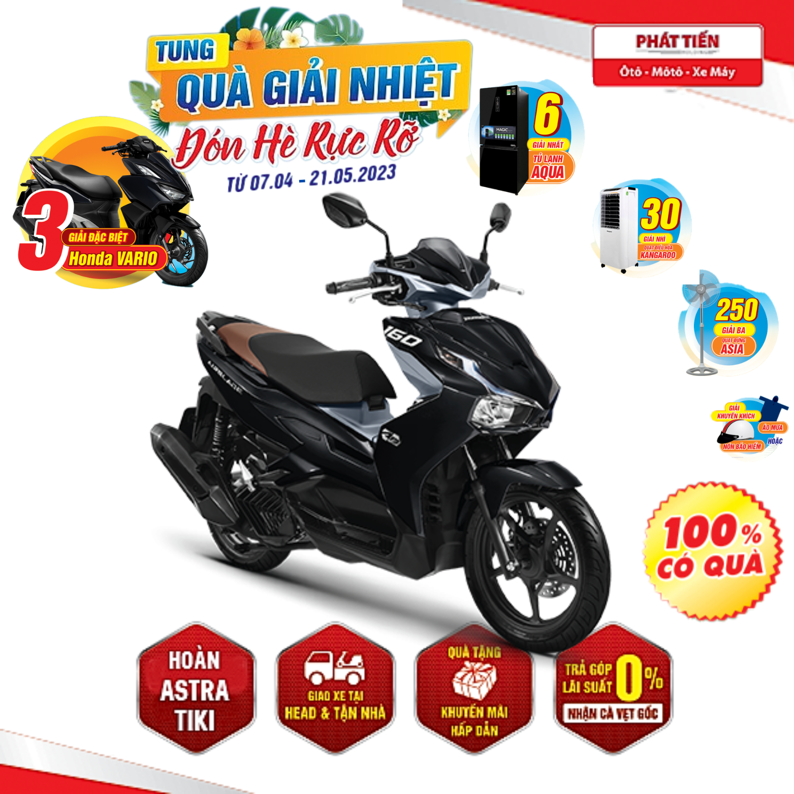 Xe Máy Honda Air Blade 160 Phiên Bản Tiêu Chuẩn 2023