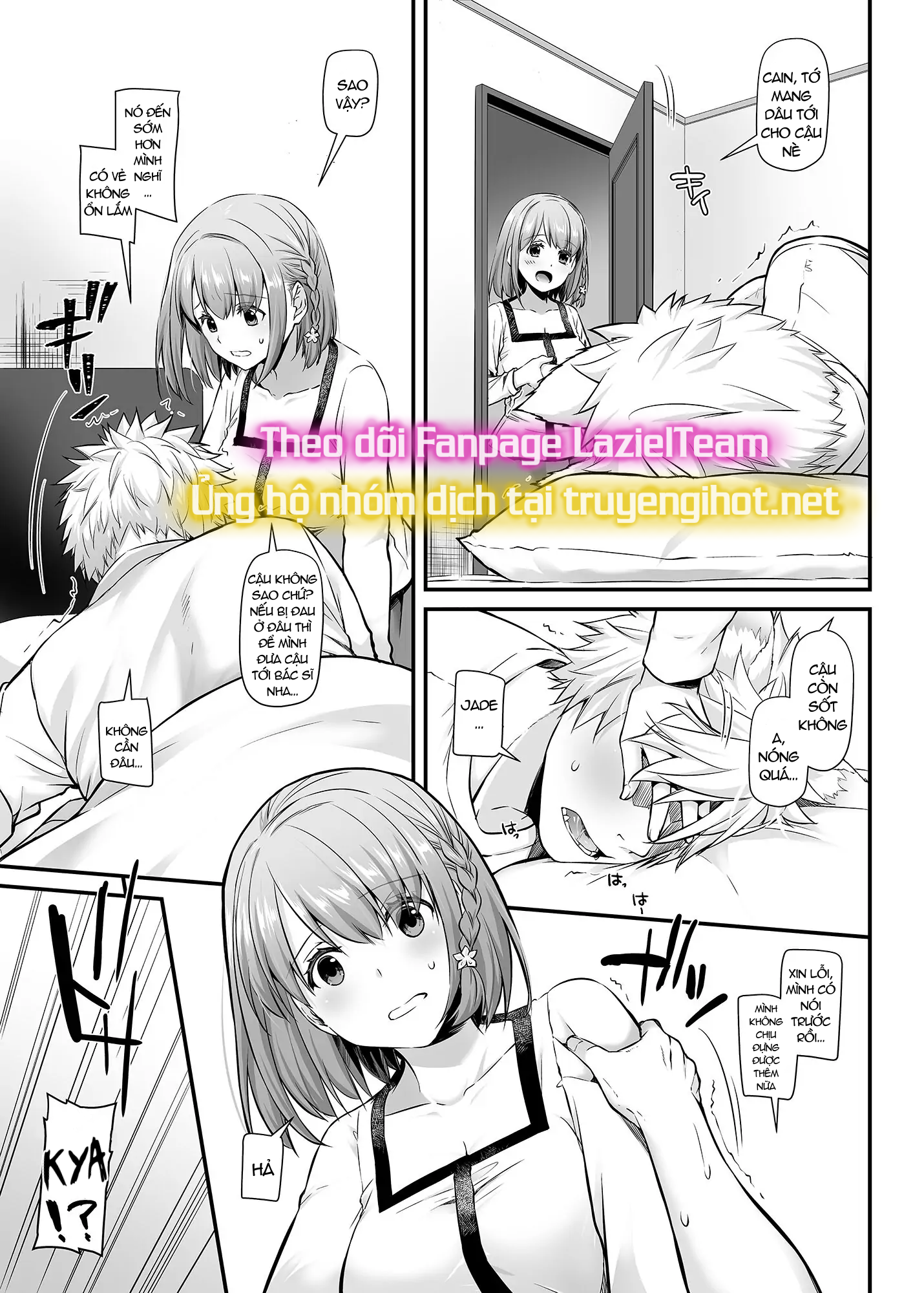 [21+] hai chàng trai cao lớn với đôi tai thú đã yêu tôi ở một thế giới khác chapter 1.2 3