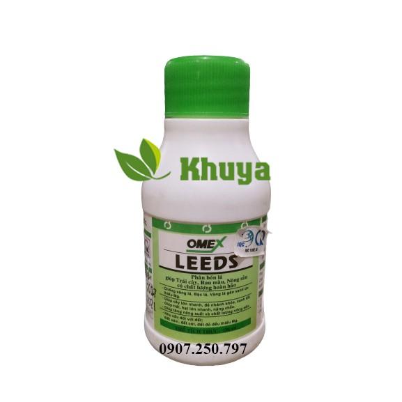 Phân bón lá Omex Leeds 100ml Chống vàng, bạc và vàng lá gân xanh