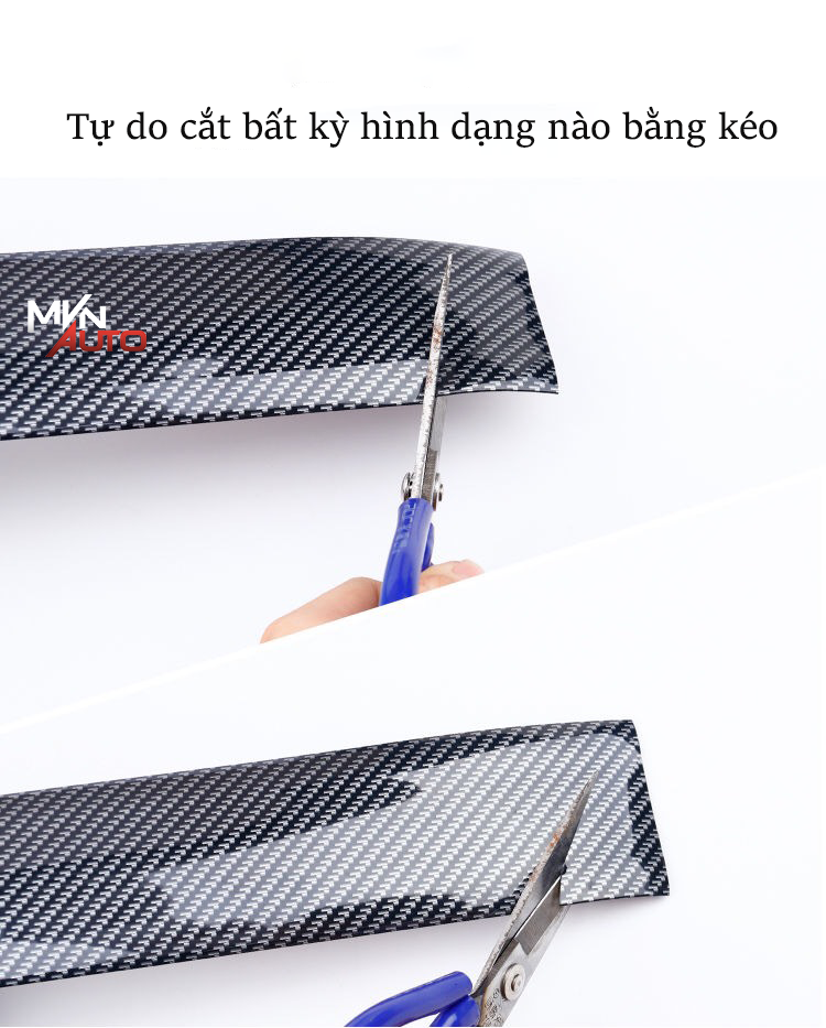 Nẹp Dán Cửa 3M – Nép Dán Chống Xước – Nẹp Dán 3M Vân Cacbon