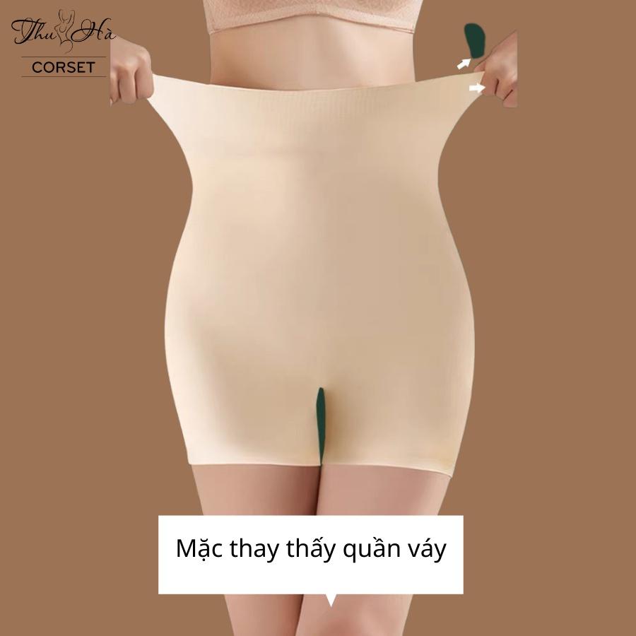 Quần độn mông su đúc, cạp cao gen bụng, mặc váy body, áo dài CAO CẤP