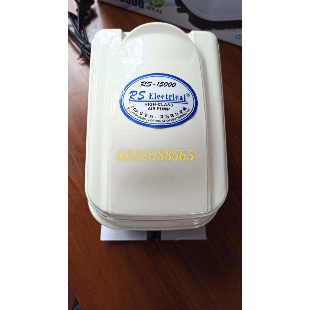 Máy sục khí hồ koi , máy sục oxi cho hồ cá koi, bể hải sản RS 15000-16000-17000 Bền-Êm Rẻ